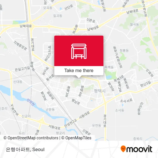 은행아파트 map