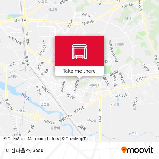 비전파출소 map