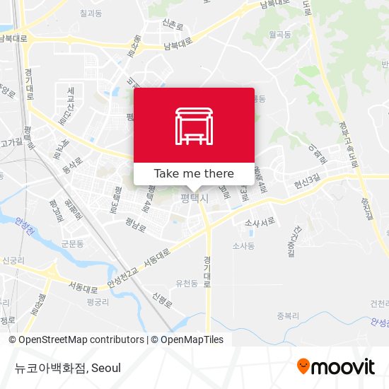 뉴코아백화점 map