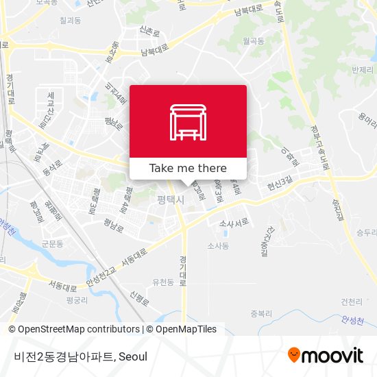 비전2동경남아파트 map