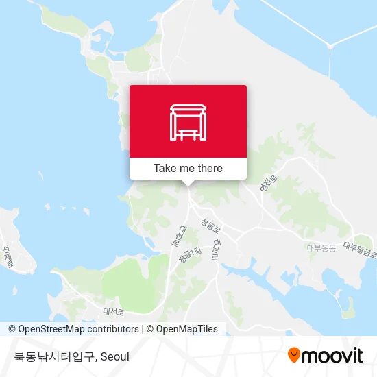 북동낚시터입구 map