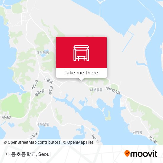 대동초등학교 map