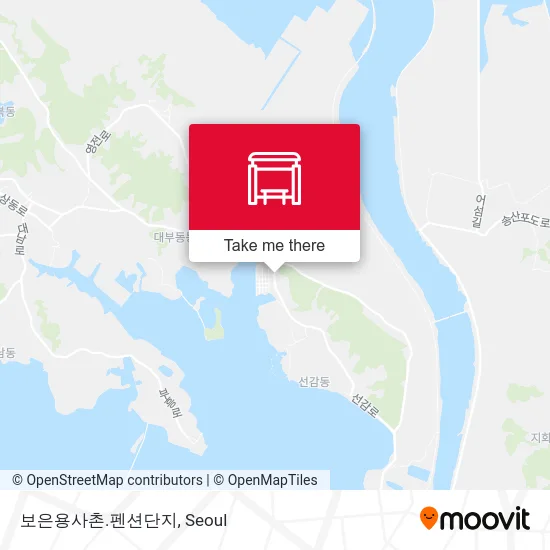 보은용사촌.펜션단지 map