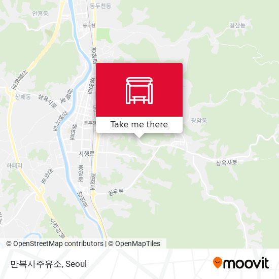 만복사주유소 map