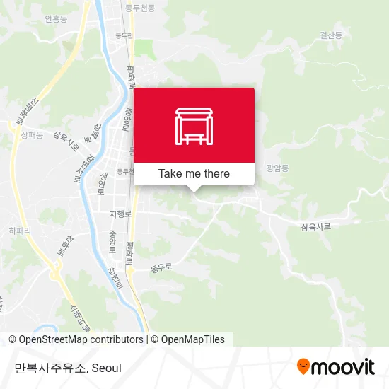 만복사주유소 map
