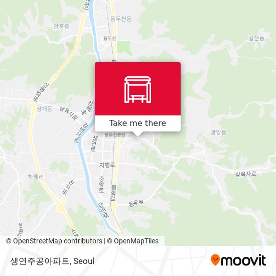 생연주공아파트 map
