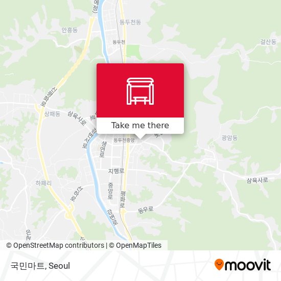 국민마트 map