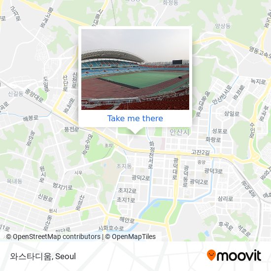 와스타디움 map