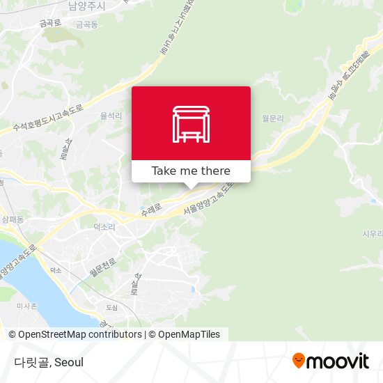 다릿골 map