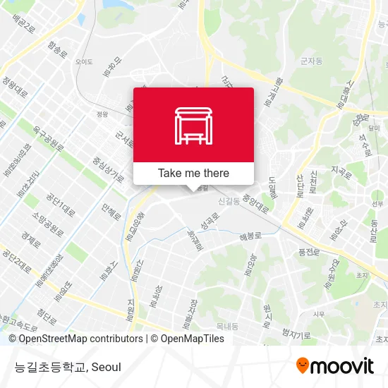 능길초등학교 map