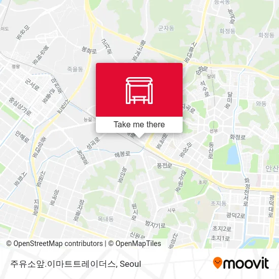 주유소앞.이마트트레이더스 map
