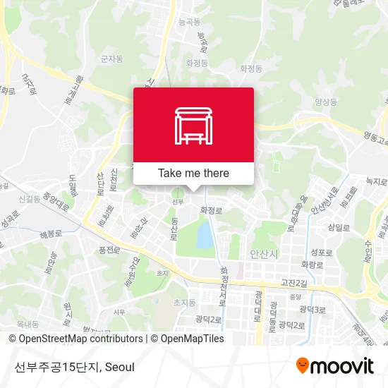 선부주공15단지 map