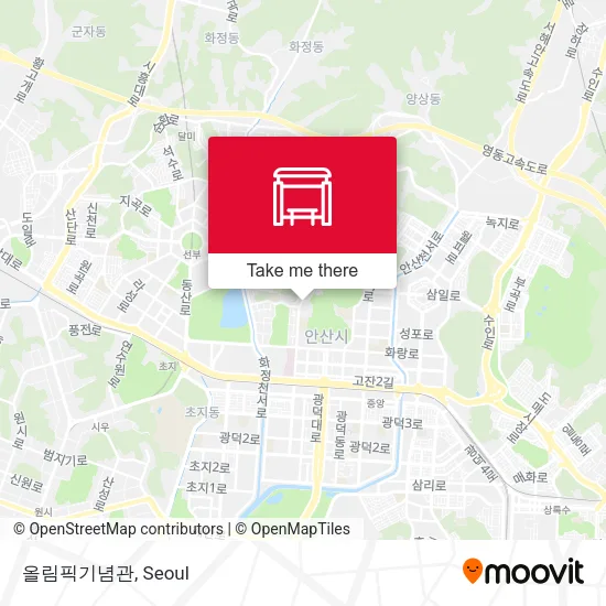 올림픽기념관 map