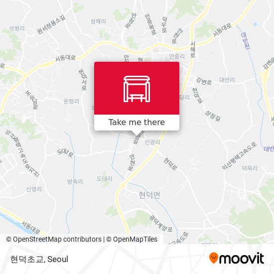 현덕초교 map