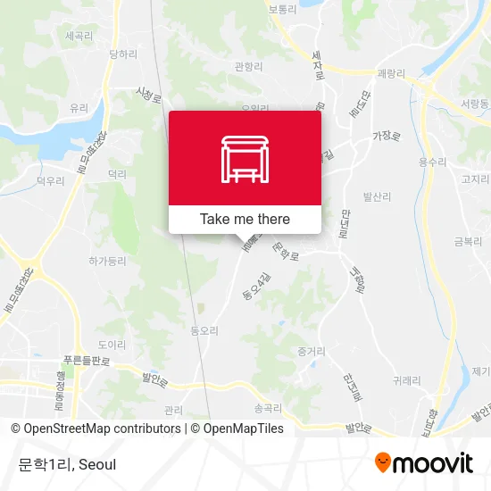 문학1리 map