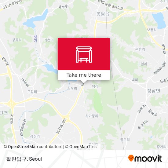 팔탄입구 map