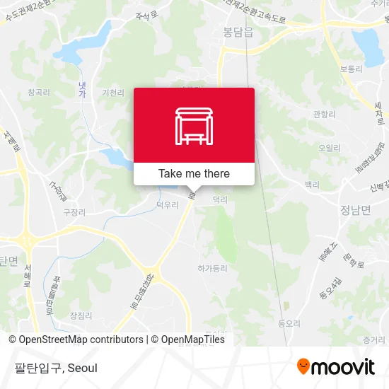 팔탄입구 map