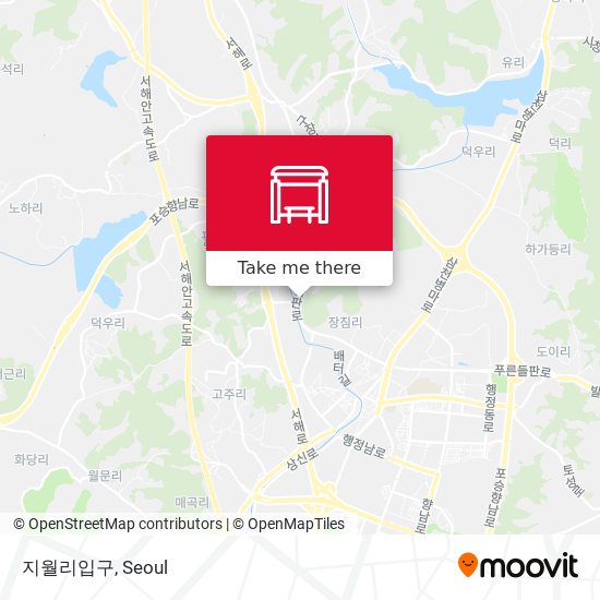 지월리입구 map