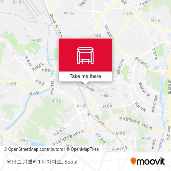 우남드림밸리1차아파트 map