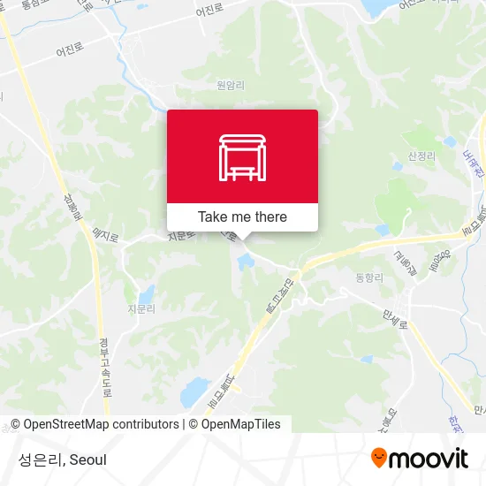 성은리 map