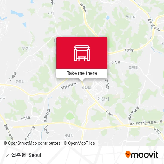 기업은행 map