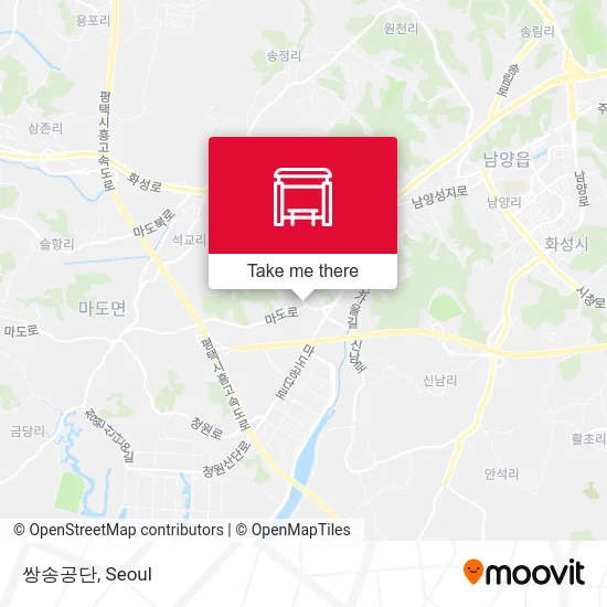 쌍송공단 map