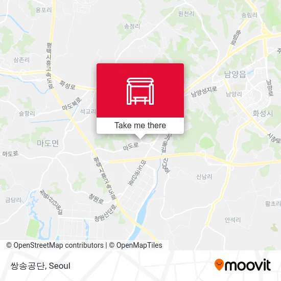 쌍송공단 map