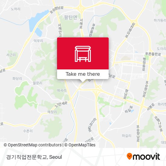 경기직업전문학교 map