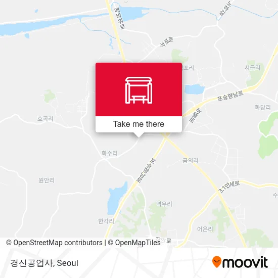 경신공업사 map
