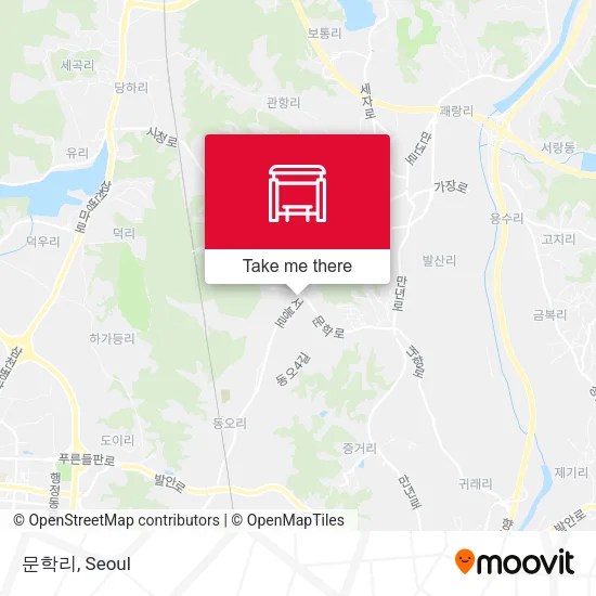 문학리 map