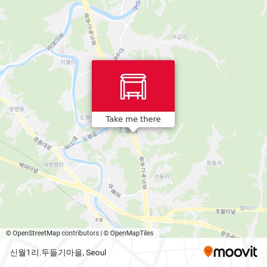 신월1리.두들기마을 map