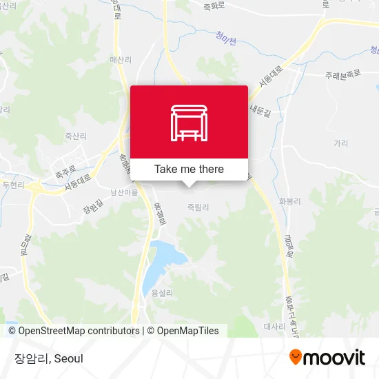 장암리 map