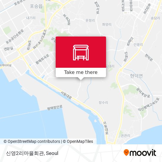 신영2리마을회관 map