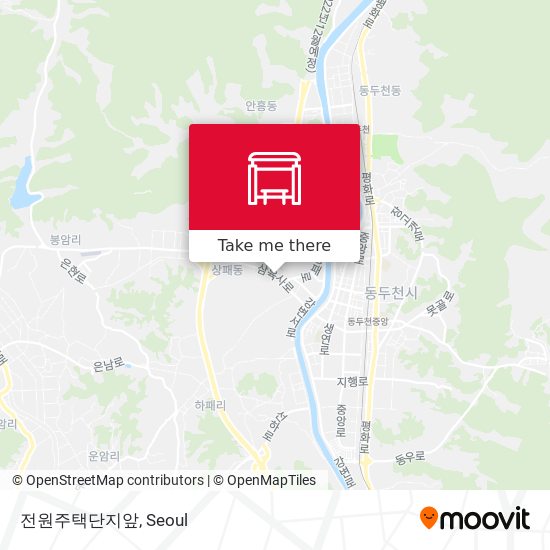전원주택단지앞 map