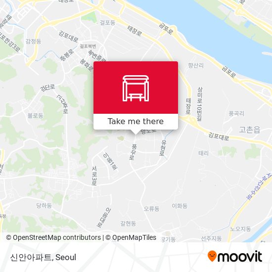 신안아파트 map