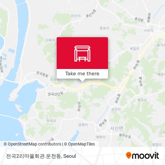 전곡2리마을회관.운천동 map