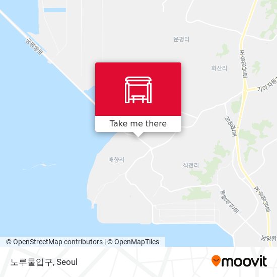 노루물입구 map