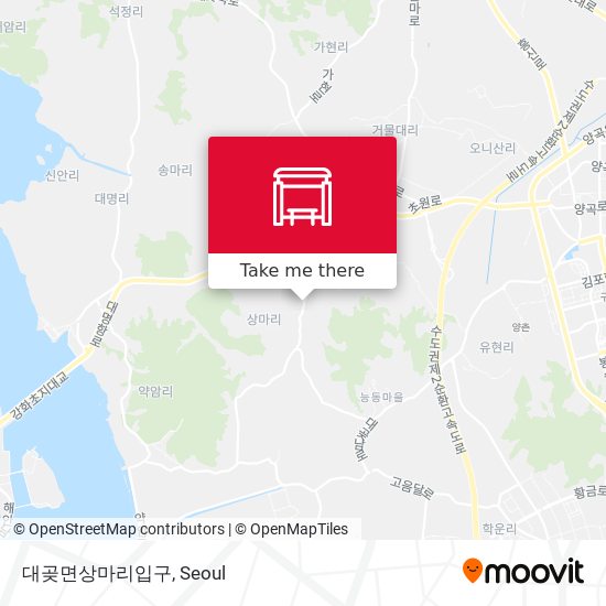 대곶면상마리입구 map