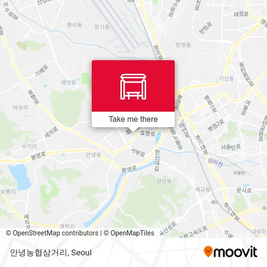 안녕농협삼거리 map
