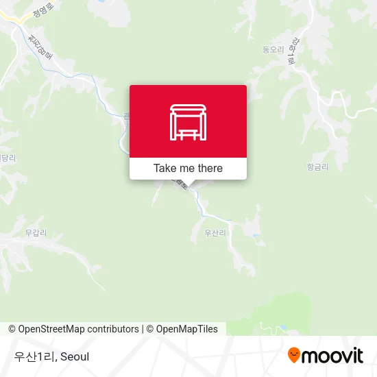 우산1리 map
