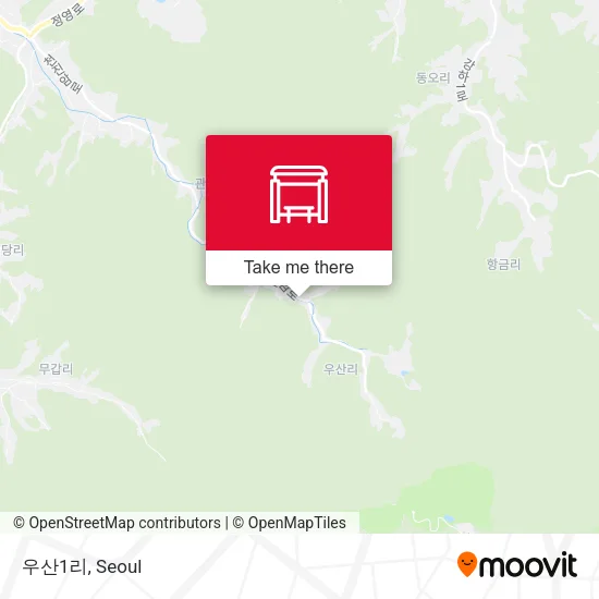 우산1리 map