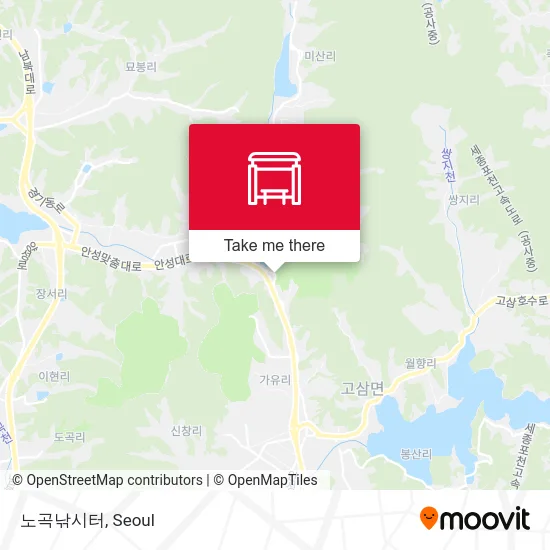 노곡낚시터 map