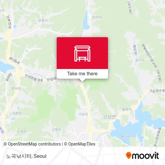 노곡낚시터 map