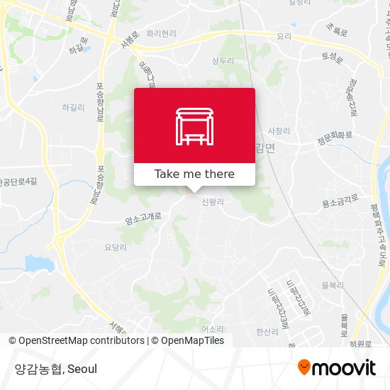 양감농협 map