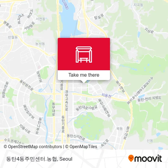 동탄4동주민센터.농협 map