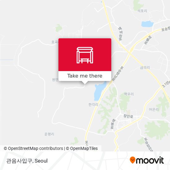 관음사입구 map