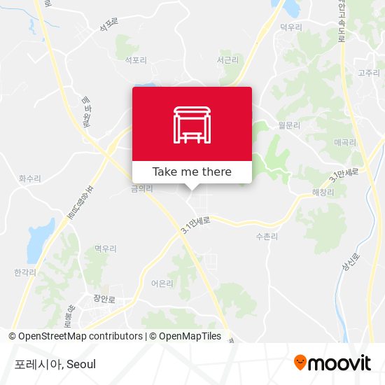 포레시아 map