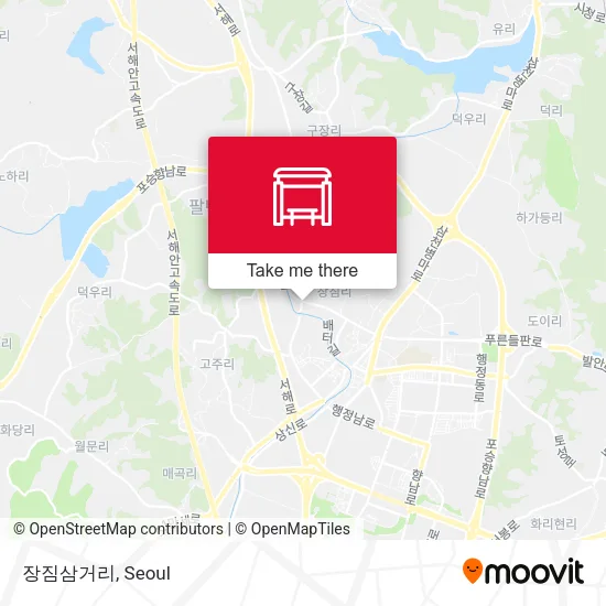 장짐삼거리 map