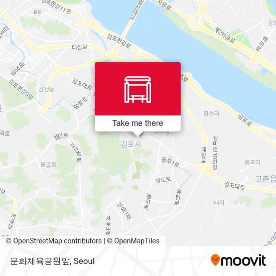 문화체육공원앞 map