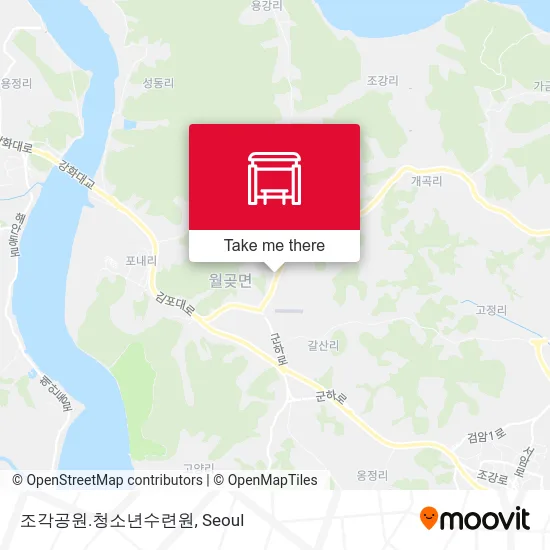 조각공원.청소년수련원 map